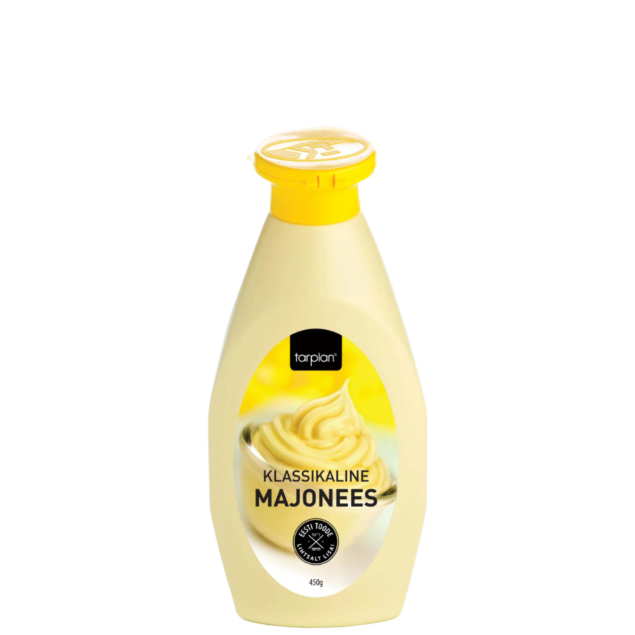 Tarplan Klassikaline majonees 450g (pudel) / Tarplan Classic Mayonnaise 450g (bottle)