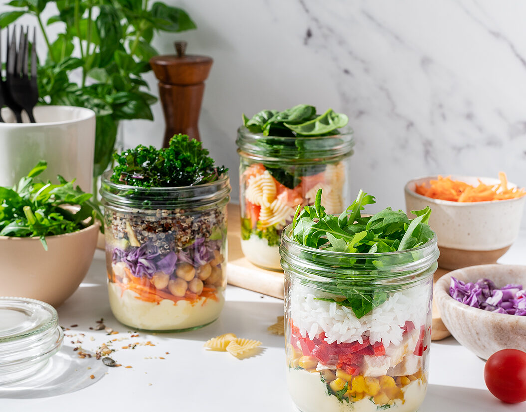 Tarplan Purgisalat “To Go!” 2 / Jar Salad “To Go!”